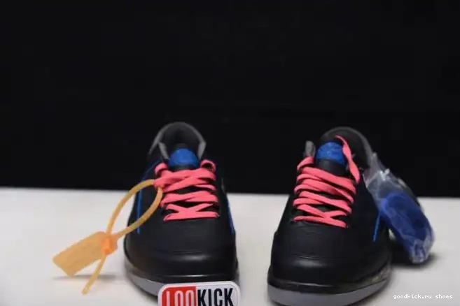 Rep Jordan Black Low Blue 2 Retro Off-White DJ4375-004 SP 0424